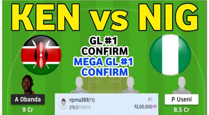 KEN VS NIG DREAM11 TEAM PREDICTION, PLAYING11 || Kenya and Nigeria tour of Uganda, 2021